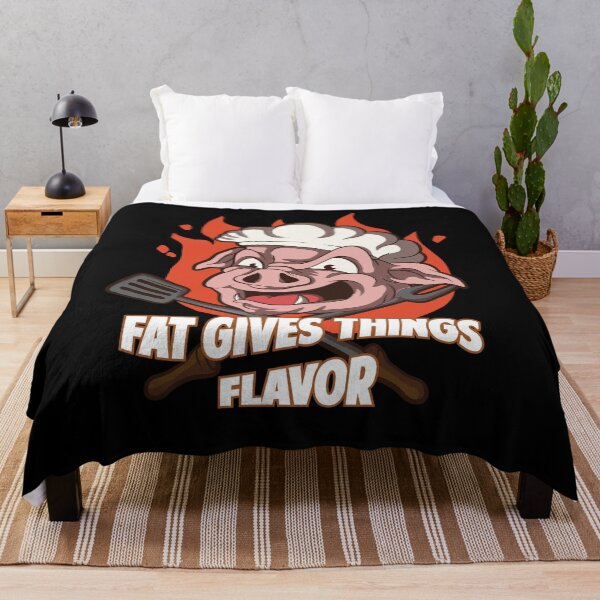 Item preview, Fat gives Things Flavor Grill BBQ Barbecue Cook Funny Chef designed and sold by Rzelemenz.