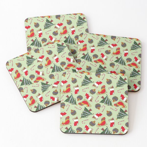 Item preview, Christmas Mix 2018 in Light Green designed and sold by wolflenoa.