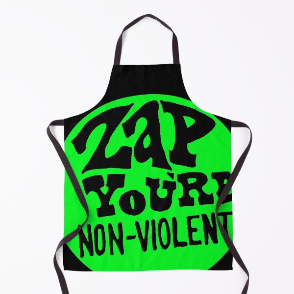 Item preview, Zap You Are Non-Violent designed and sold by katemargoli.