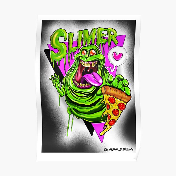 Pósters: Ghostbusters Slimer | Redbubble