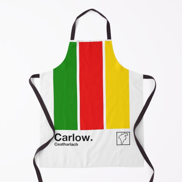 Item preview, County Carlow, Ireland - Retro Style Minimalist Poster Design  designed and sold by AestheticNow.
