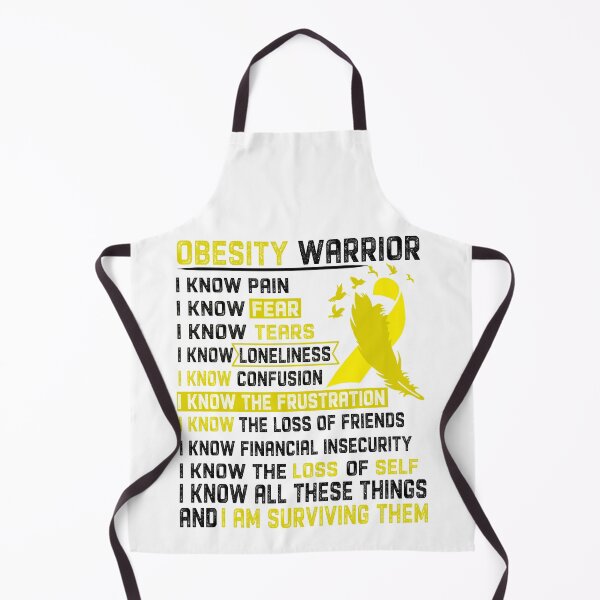 Item preview, I Am Obesity Warrior, I Know All These Things and I Am Surviving Them designed and sold by DianabellShop.