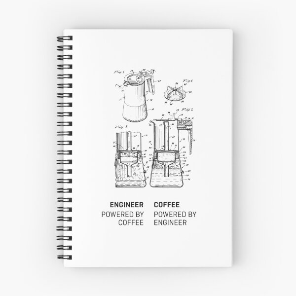 Item preview, Engineer powered by Coffee powered by Engineer Patent designed and sold by SafariOutfit.