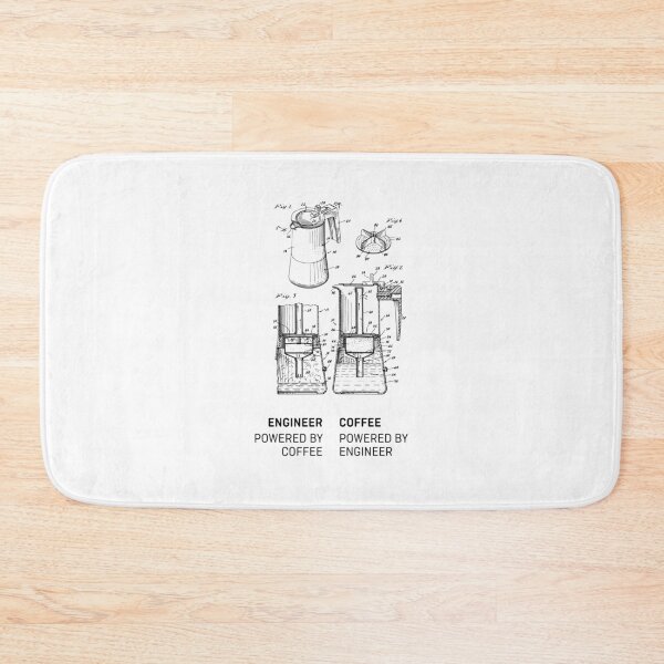 Item preview, Engineer powered by Coffee powered by Engineer Patent designed and sold by SafariOutfit.