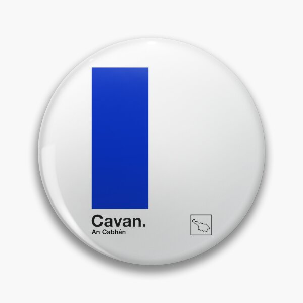 Item preview, County Cavan / Original Retro Style Minimalist Poster Design designed and sold by AestheticNow.