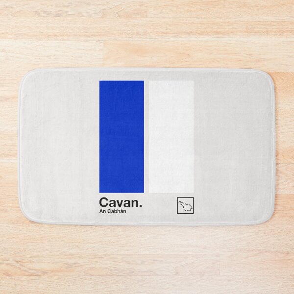 Item preview, County Cavan / Original Retro Style Minimalist Poster Design designed and sold by AestheticNow.