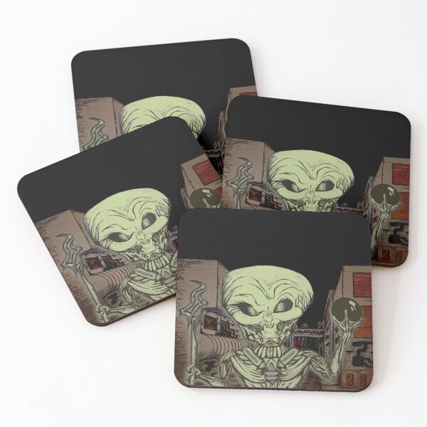 Item preview, Alien in City designed and sold by VertigoOutlet.