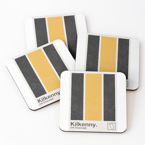 Item preview, County Kilkenny, Ireland - Retro Style Minimalist Poster Design  designed and sold by AestheticNow.