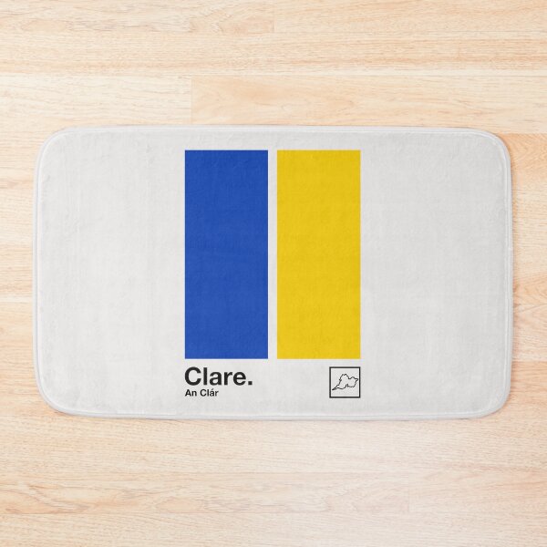 Item preview, County Clare / Original Retro Style Minimalist Poster Design designed and sold by AestheticNow.