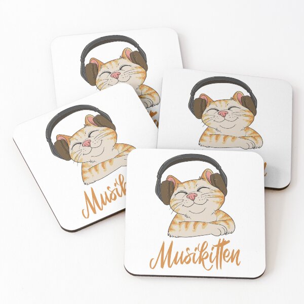 Item preview, Musikitten cat kitten cat saying cat love designed and sold by Stndor.