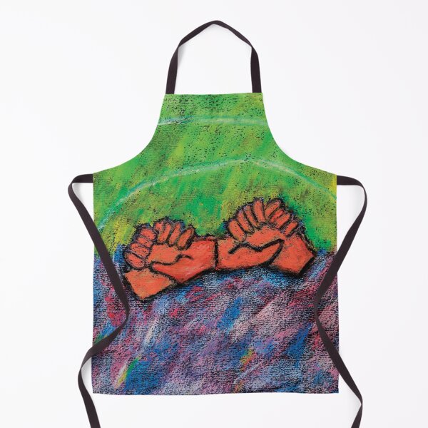 Item preview, Handshake painting pastel technique designed and sold by pineappledizajn.