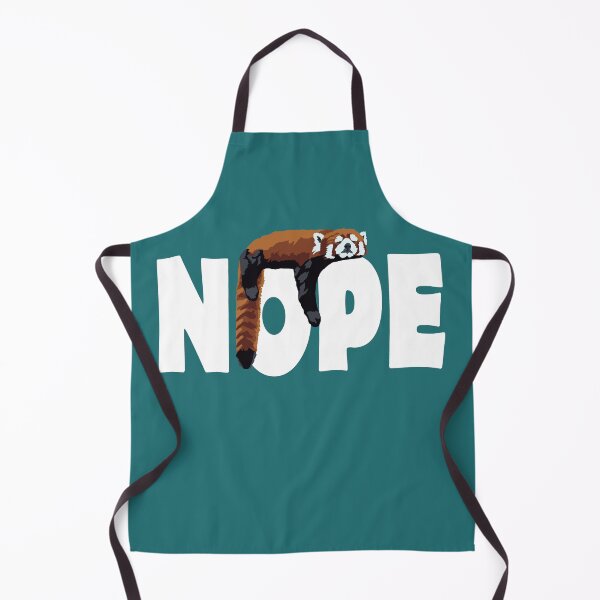 Item preview, NOPE - Red Panda designed and sold by GeoCreate.