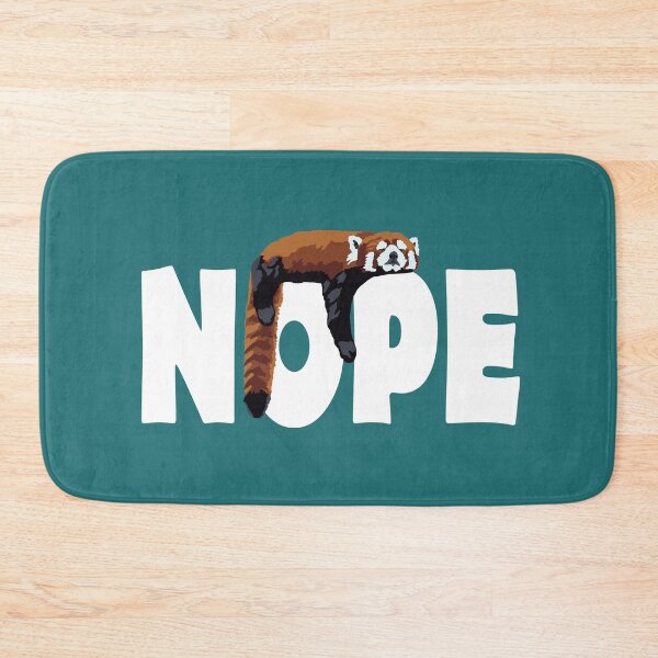 Item preview, NOPE - Red Panda designed and sold by GeoCreate.