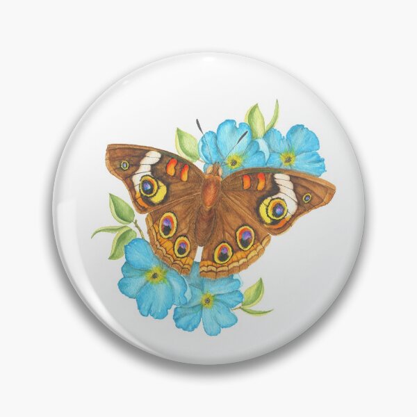 Item preview, Common buckeye butterfly  designed and sold by ColorSplendor.