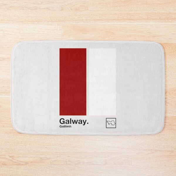 Item preview, County Galway / Original Retro Style Minimalist Poster Design designed and sold by AestheticNow.