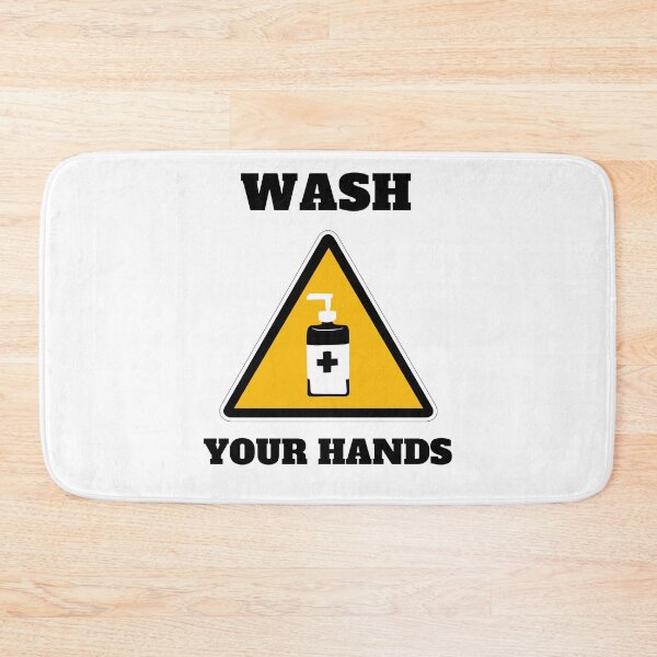 Item preview, Hand sanitizer wash your hands white designed and sold by daguilon.
