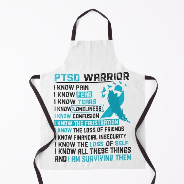 Item preview, I Am PTSD Warrior, I Know All These Things and I Am Surviving Them designed and sold by DianabellShop.