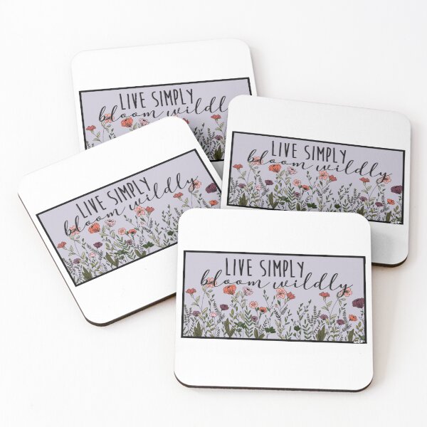 Item preview, Live Simply, Bloom Wildly designed and sold by artfully.bri.