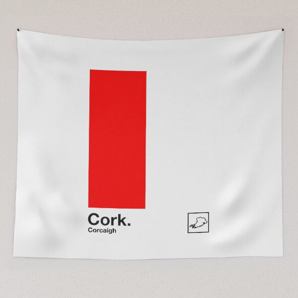 Item preview, County Cork / Original Retro Style Minimalist Poster Design designed and sold by AestheticNow.
