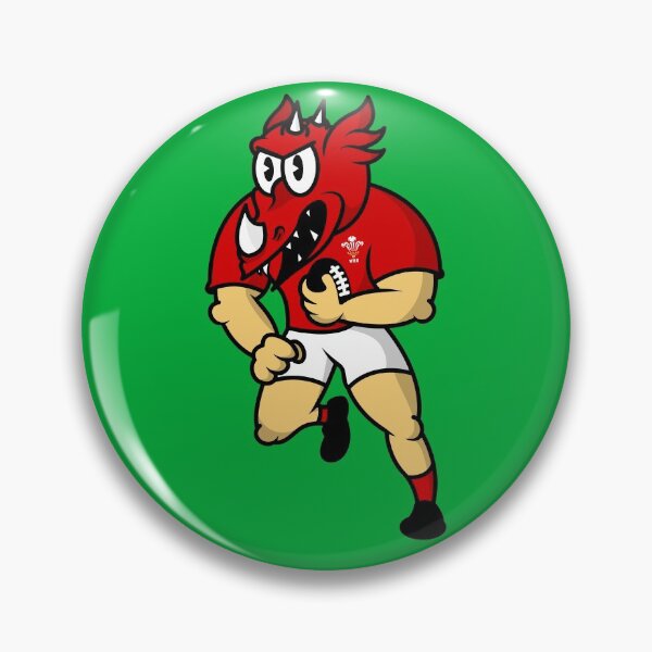 Aperçu de l'œuvre Mascotte de dragon gallois Cartoon Wales créée et vendue par Buckley-Design.
