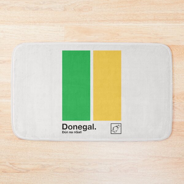 Item preview, County Donegal / Original Retro Style Minimalist Poster Design designed and sold by AestheticNow.