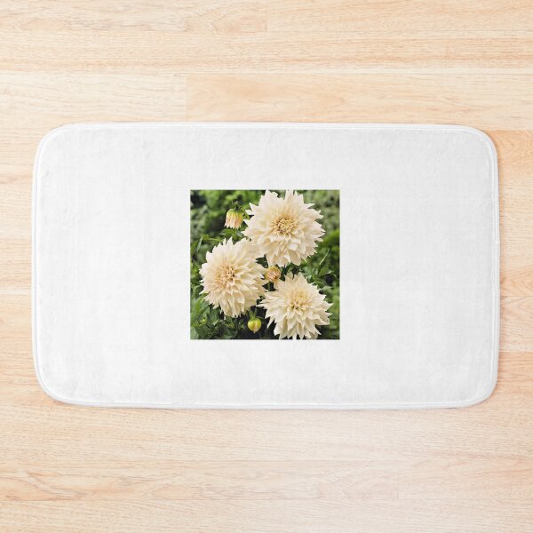 Item preview, Cream Colored Dahlias designed and sold by Shelley Loewnau-Jones Studio.