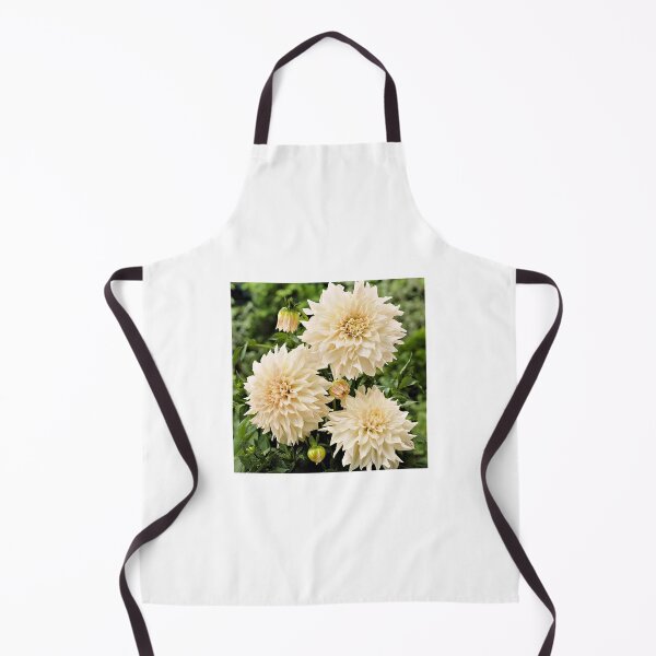 Item preview, Cream Colored Dahlias designed and sold by Shelley Loewnau-Jones Studio.