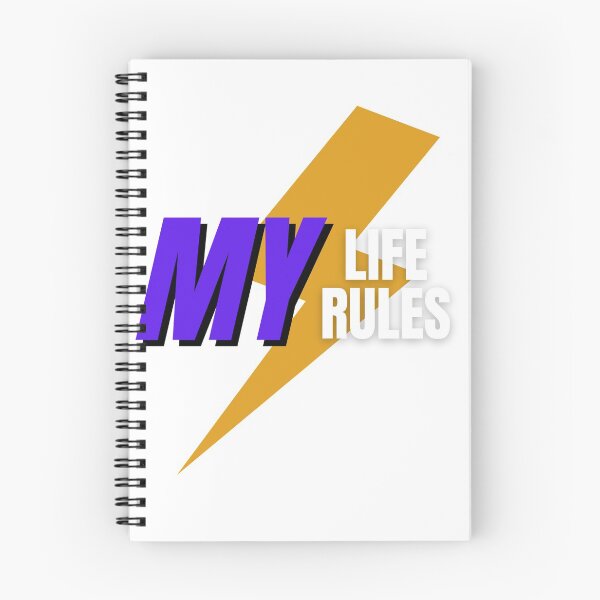 Item preview, MY LİFE MY RULE designed and sold by design--shop.