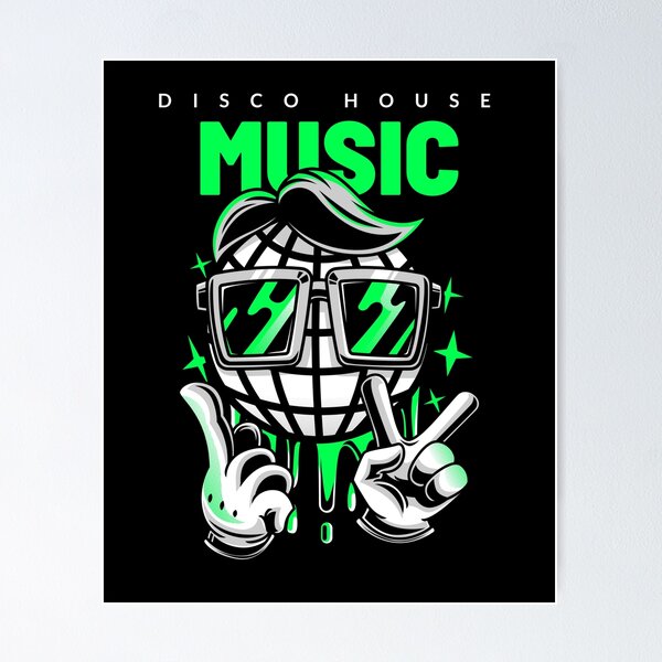 Item preview, Disco House Music designed and sold by Six Deers.