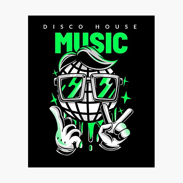 Item preview, Disco House Music designed and sold by Six Deers.