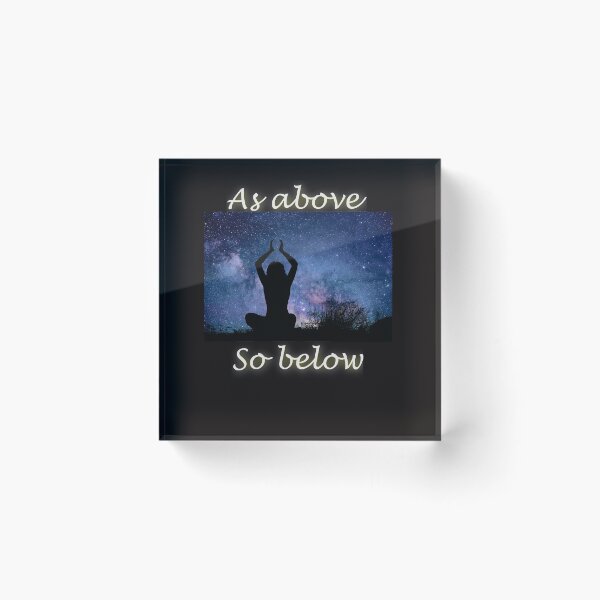 Item preview, Law of Attraction. 'As above so below'. Spiritual. designed and sold by PCUsher.