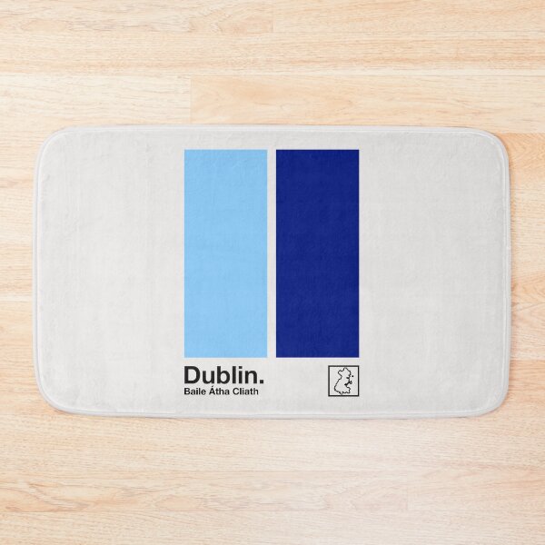 Item preview, County Dublin / Original Retro Style Minimalist Poster Design designed and sold by AestheticNow.