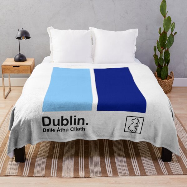 Item preview, County Dublin / Original Retro Style Minimalist Poster Design designed and sold by AestheticNow.