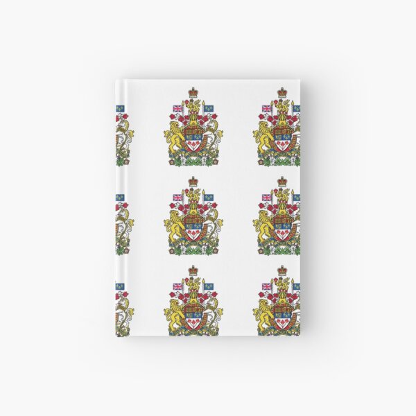 Royal Canadian Coat of Arms Hardcover Journal