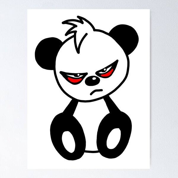 Item preview, cute sad panda  designed and sold by drizzd.