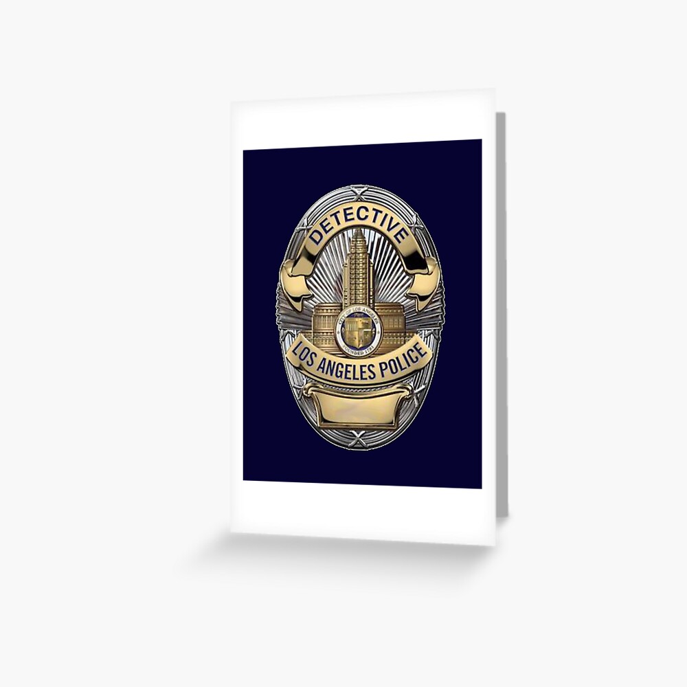 その他 LAPD DETECTIVE BADGE LAPD Detective Los Angeles Police Badge Replica Movie Props