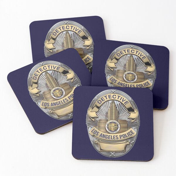 Item preview, LAPD Detective Badge designed and sold by Lawrence Baird.