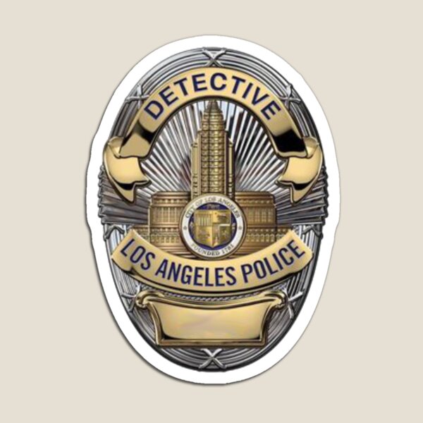 LAPD Detective Badge