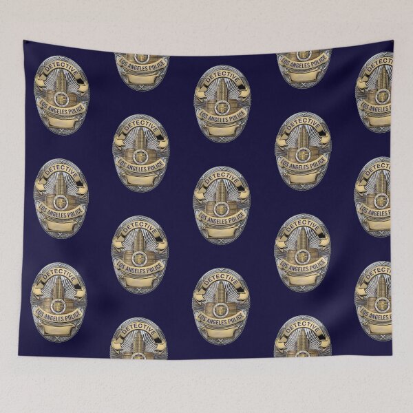 Item preview, LAPD Detective Badge designed and sold by Lawrence Baird.