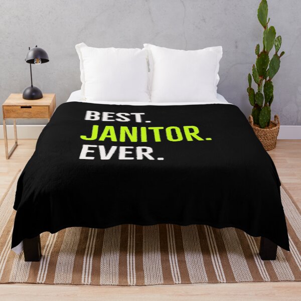 Item preview, Best Janitor Ever Gift designed and sold by AwesomeWorld1.