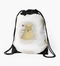 Exterminate! Drawstring Bag