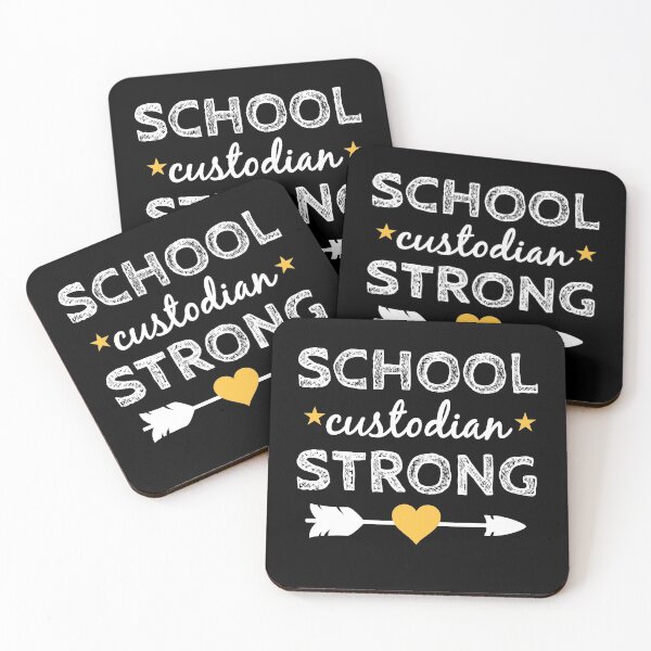 Item preview, School Custodian Strong Gift designed and sold by AwesomeWorld1.