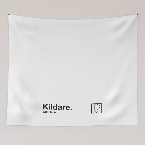 Item preview, County Kildare / Original Retro Style Minimalist Poster Design designed and sold by AestheticNow.