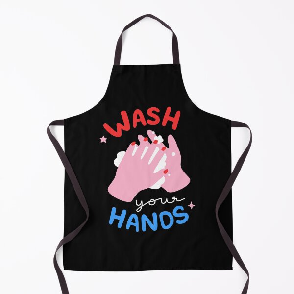 Item preview, Wash your hands with hand sanitizer black designed and sold by daguilon.