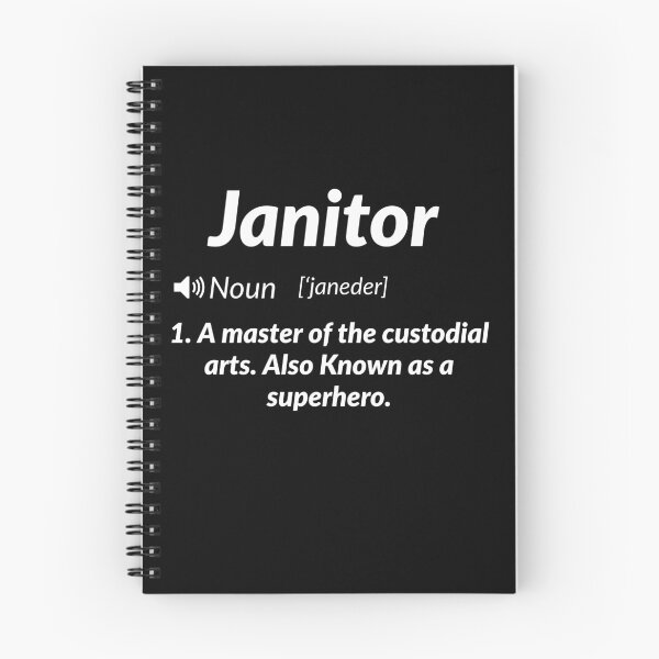 Item preview, Janitor Definition designed and sold by AwesomeWorld1.