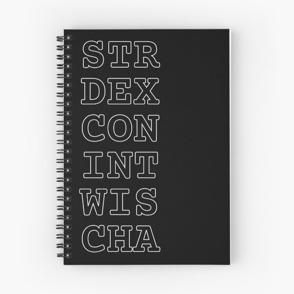 Item preview, Dungeons & Dragons Stats designed and sold by nicegnome.