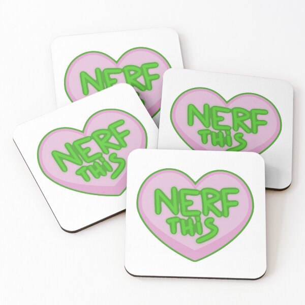 Item preview, Nerf this T-shirt - Sticker - Home decor - Gamer - Heart -  designed and sold by rockicide.