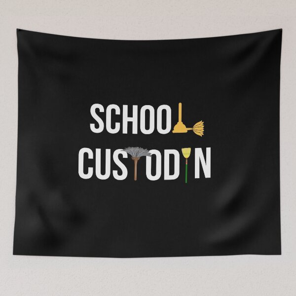 Item preview, School Custodian designed and sold by AwesomeWorld1.