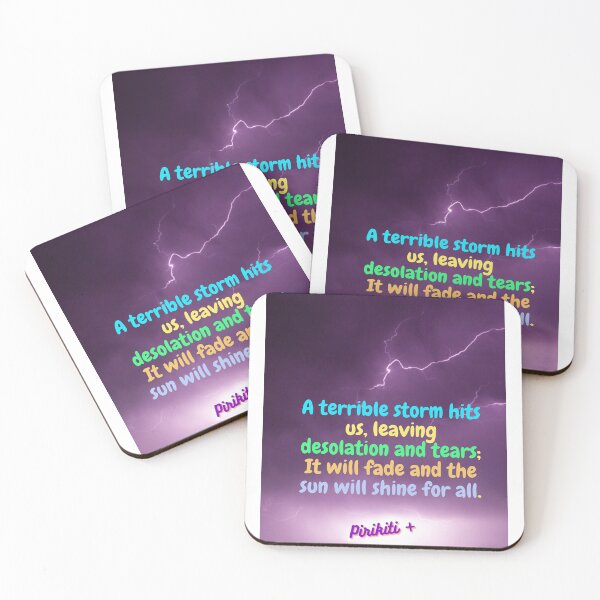 Item preview, a terrible storm hits us, leaving desolation and tears; It will fade and the sun will shine for all. designed and sold by pirikiti64-.