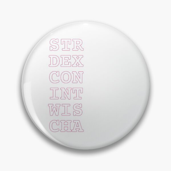 Item preview, Dungeons & Dragons Stats designed and sold by nicegnome.